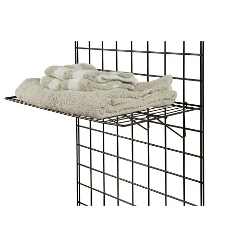 Econoco BLK/2412 Black Straight Wire Shelf (Pack of 6)