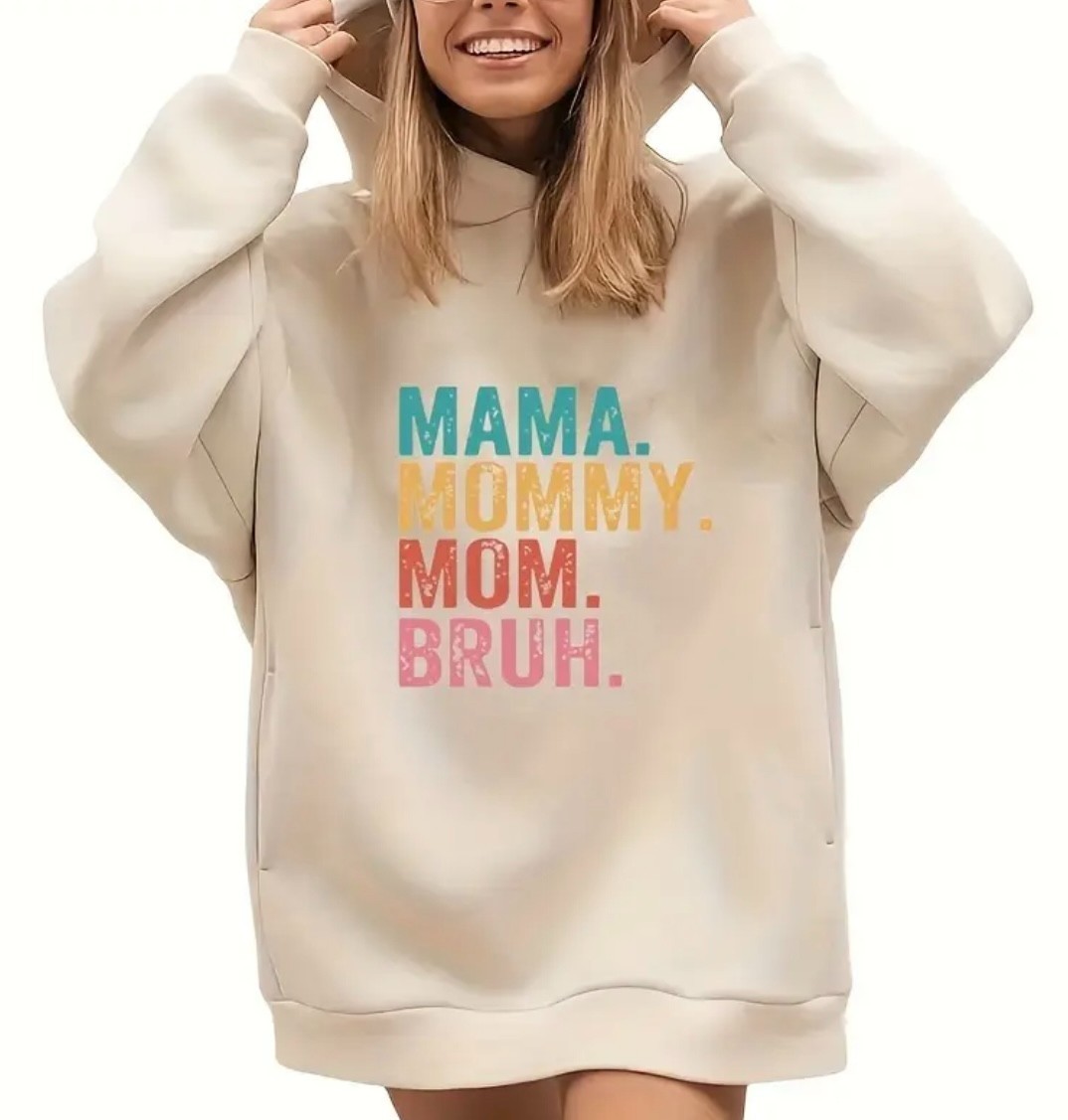 1 pcs Mama mommy mom bruh DTF- iron on heat transfer. New