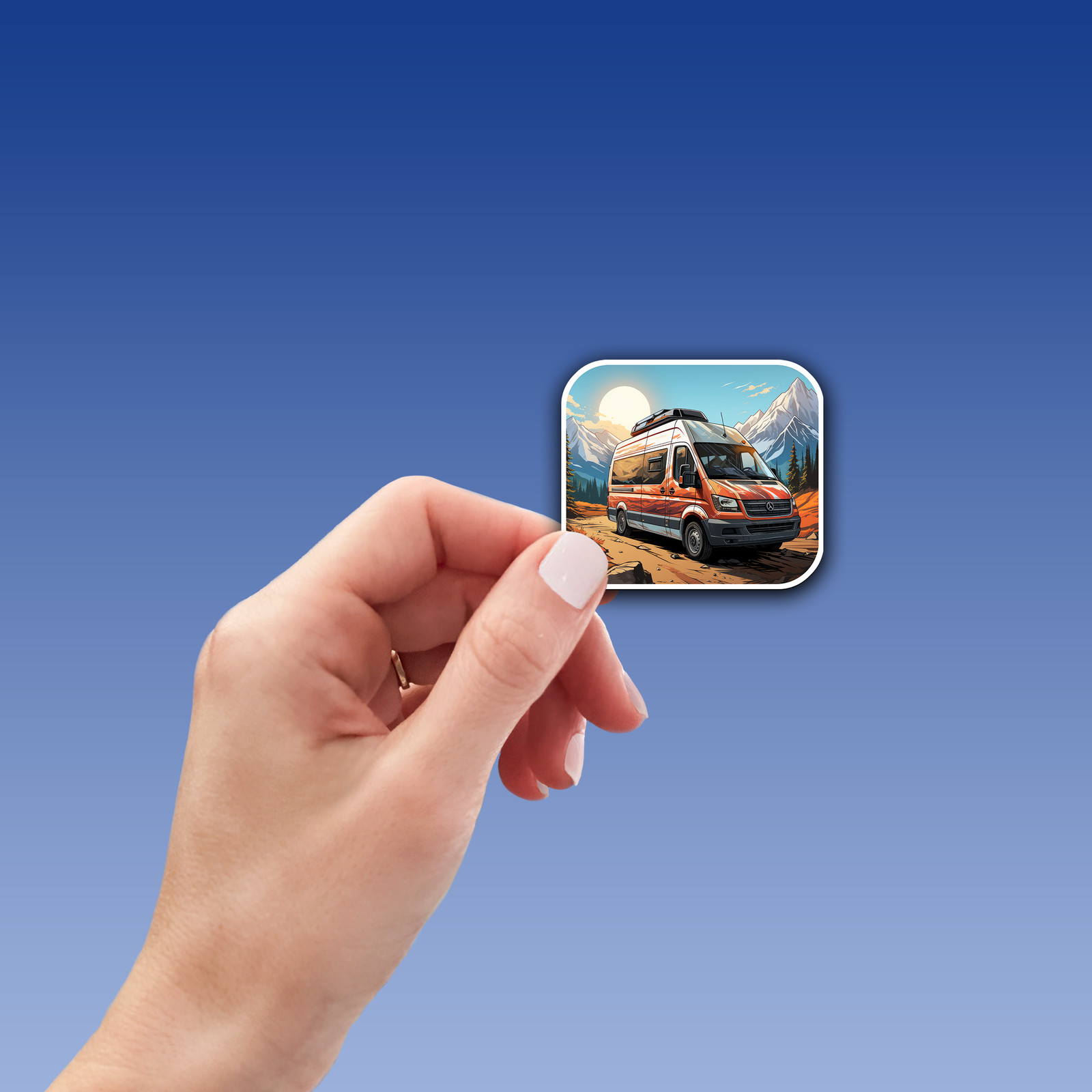 Van Life Vinyl Sticker – Celebrate the Freedom of the Road