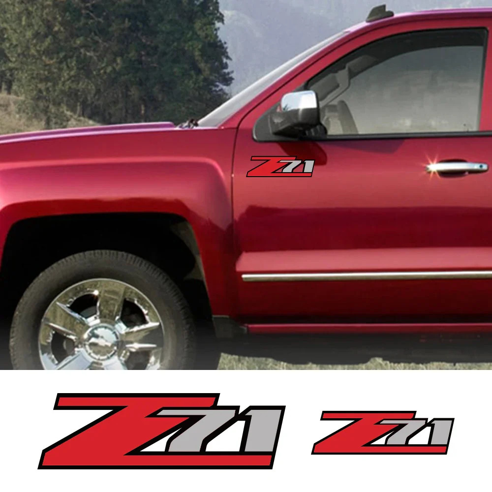 Aftermarket Z71 Tailgate & Body Decal for Chevrolet Silverado / Colorado 1500 /