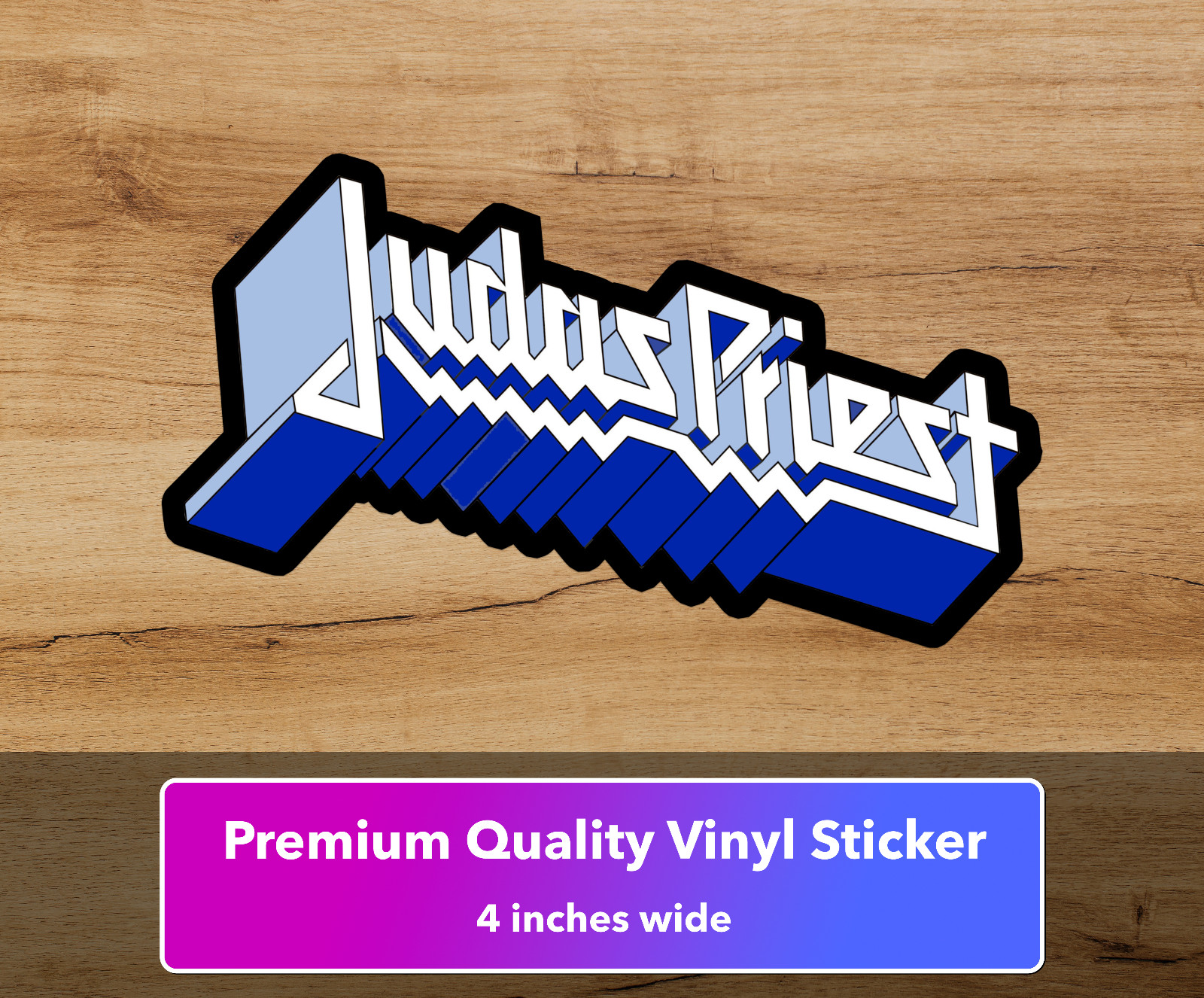 Judas Priest Rock Heavy Metal Premium Sticker Decal Car Laptop Window Bumper 3in