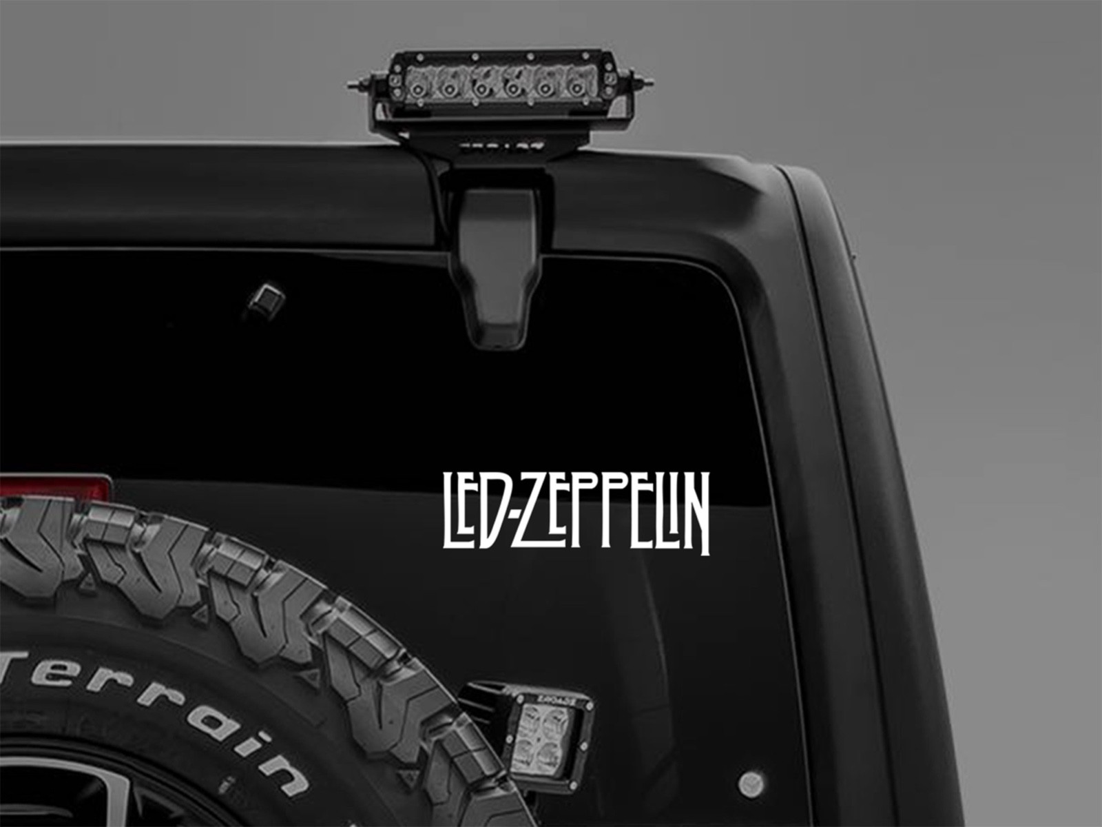 Led Zeppelin Band Sticker Decal Car ATV Racing Bike