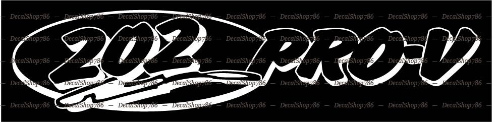Blazer Boats – 202 Pro-V – Boat/Car/SUV/Truck Vinyl Die-Cut Peel N' Stick Decals