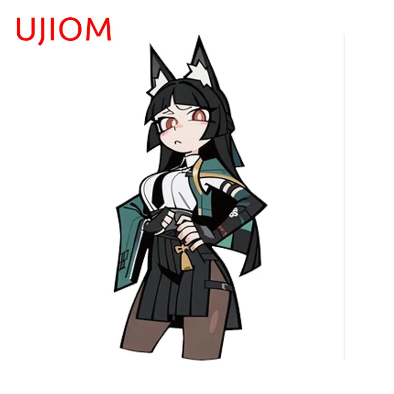 UJIOM Hoshimi Miyabi Wall Sticker Enchanting Interesting Customizable Decal