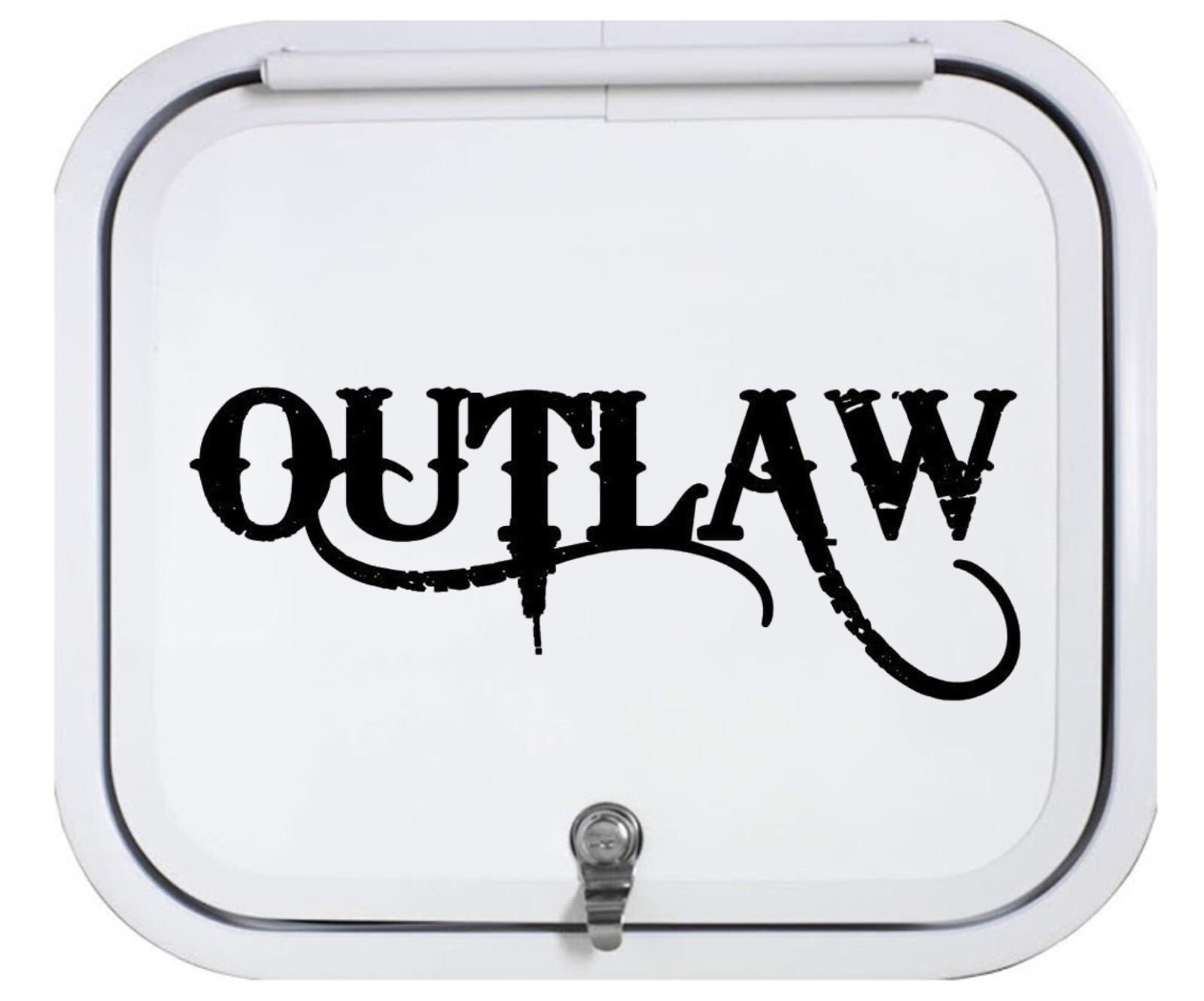 Outlaw Vinyl Decal Sticker for Car Truck Van Laptop Boat Surface Trailer D1045