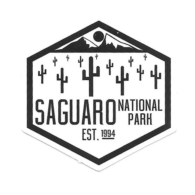 Saguaro National Park Cactus Arizona Die Cut Vinyl Sticker Journaling Souvenir