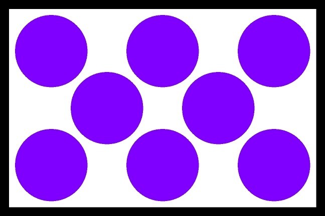 Polka Dot Circles Vinyl Decals Waterproof Outdoor Multiple Colors and Sizes