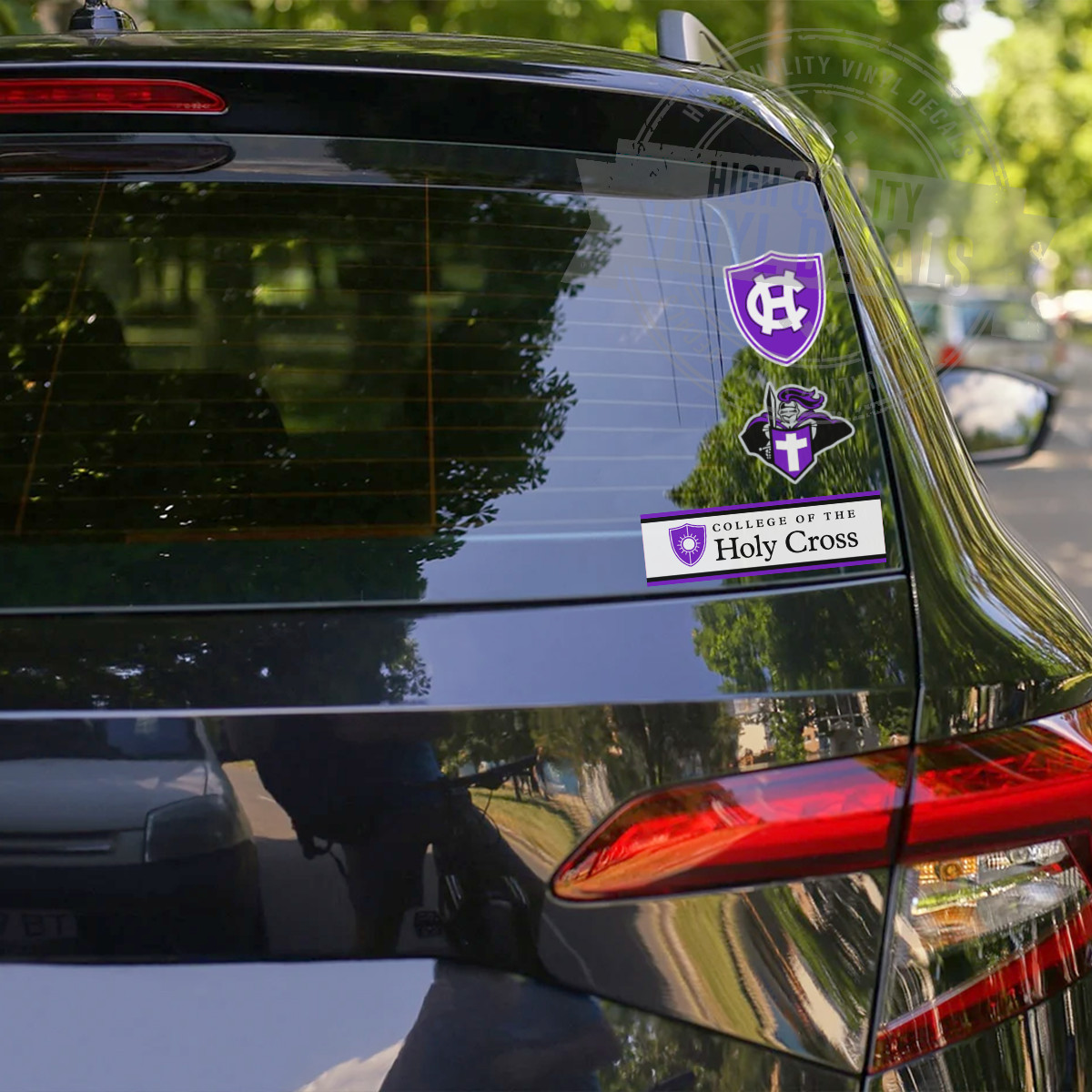 College of the Holy Cross NCAA A4 High Quality Printed Vinyl Decal Sticker Kit