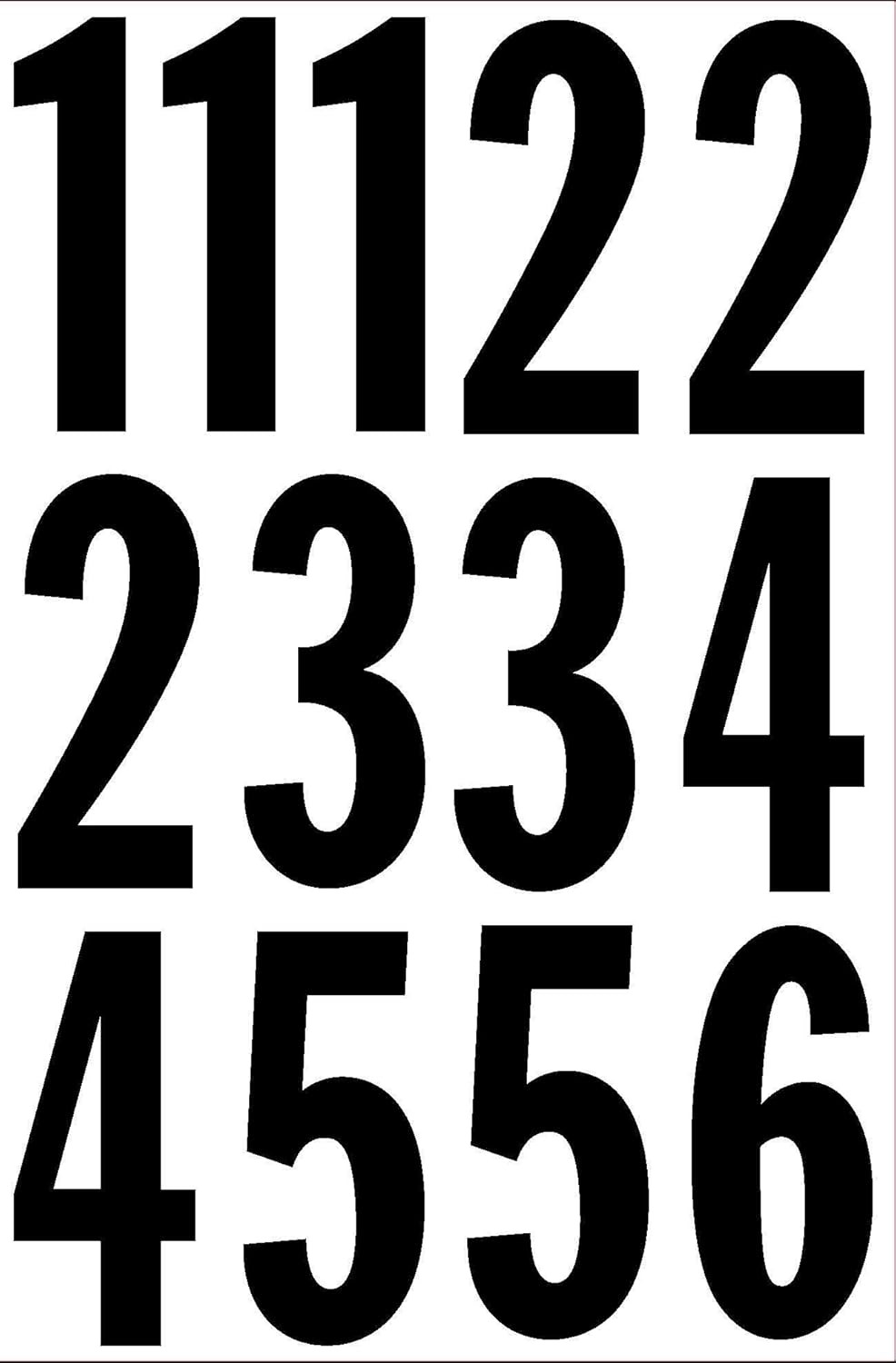 Hy-Ko Prod. MM-4N26 Boat Number Assortment