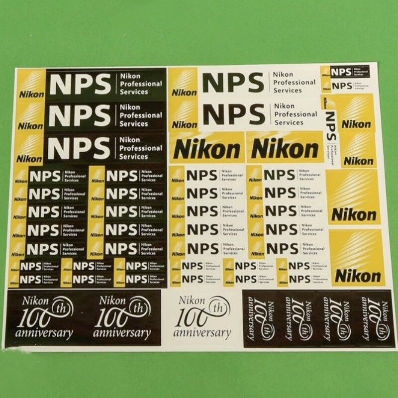 DIY Logo Decal Vinyl Sticker For Nikon Camera Camcorder Photography DSLR Photo
