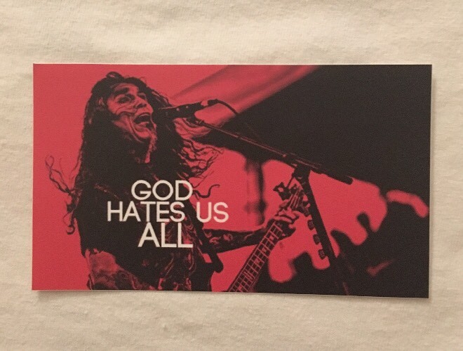 Slayer Sticker – God Hates Us All