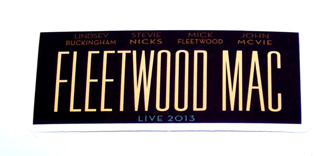 FLEETWOOD MAC Cut Sticker Decal Band Music Rock Stevie Nicks Fleetwood Mac