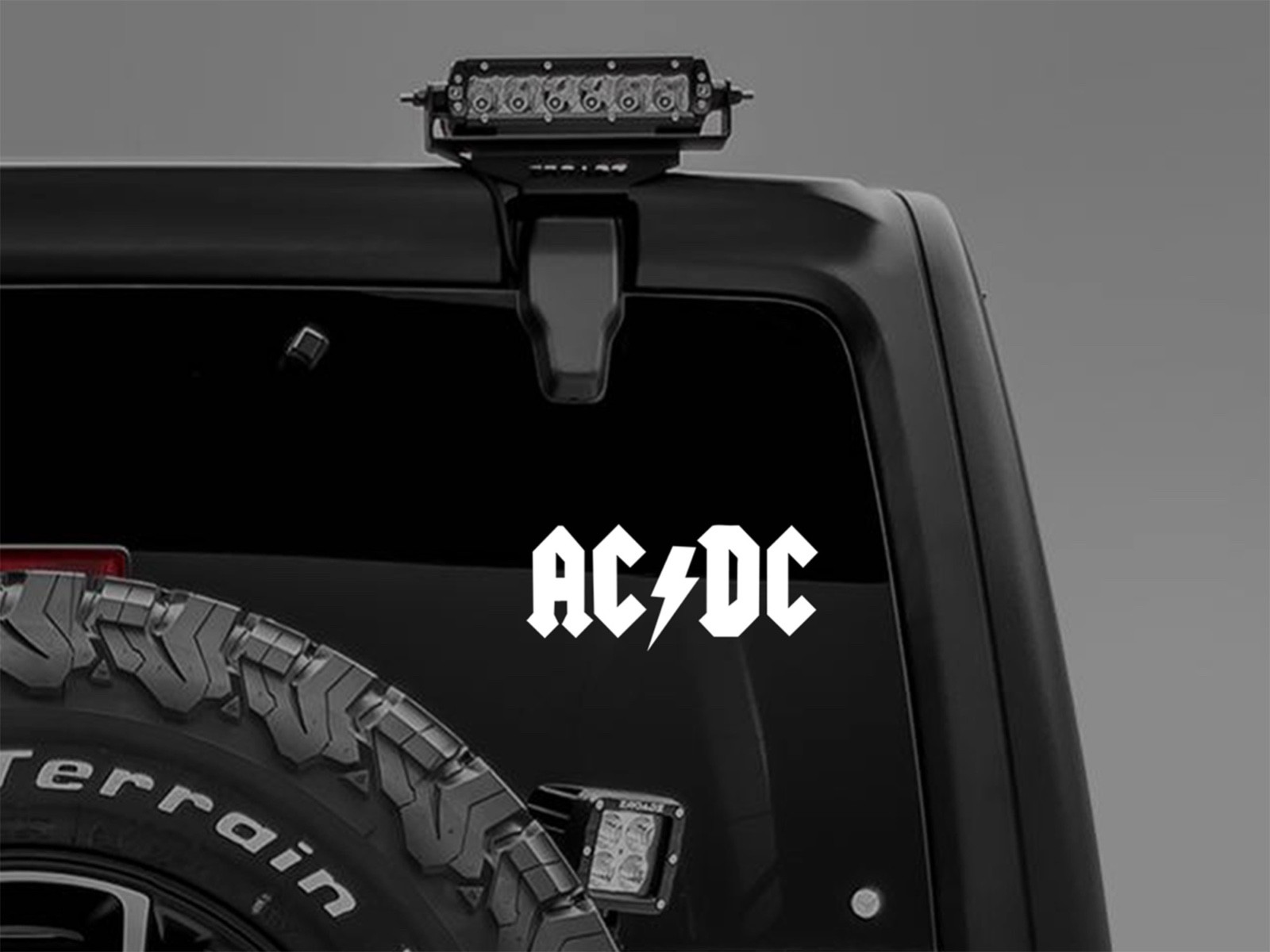 ACDC Band Sticker Decal Car ATV Racing Bike
