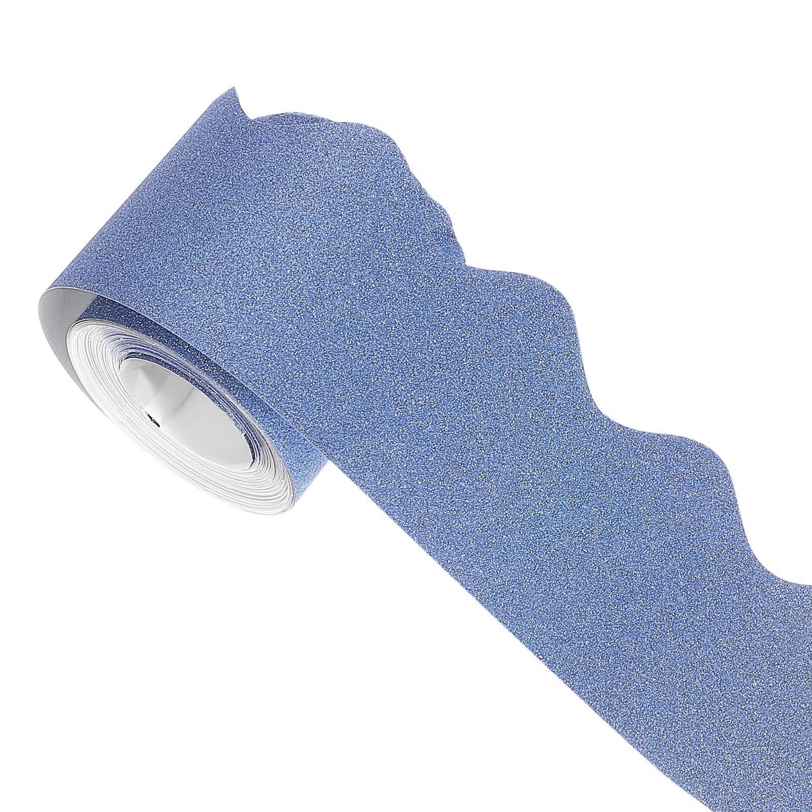 Bulletin Board Border, 32.8Ft x 2.24Inch Classroom Border Trim, Matte Blue