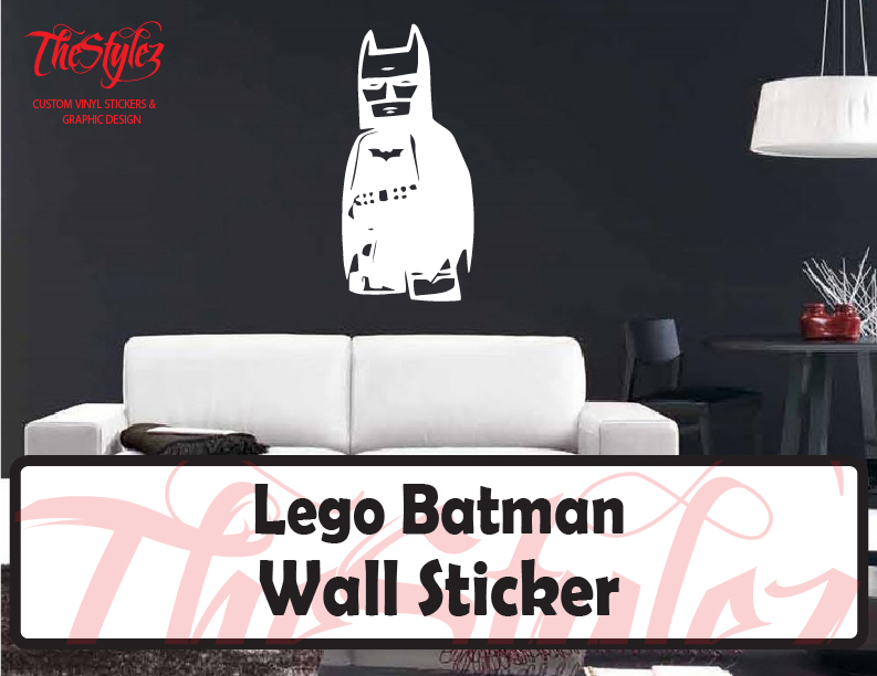 Lego Batman Custom Vinyl Wall Sticker