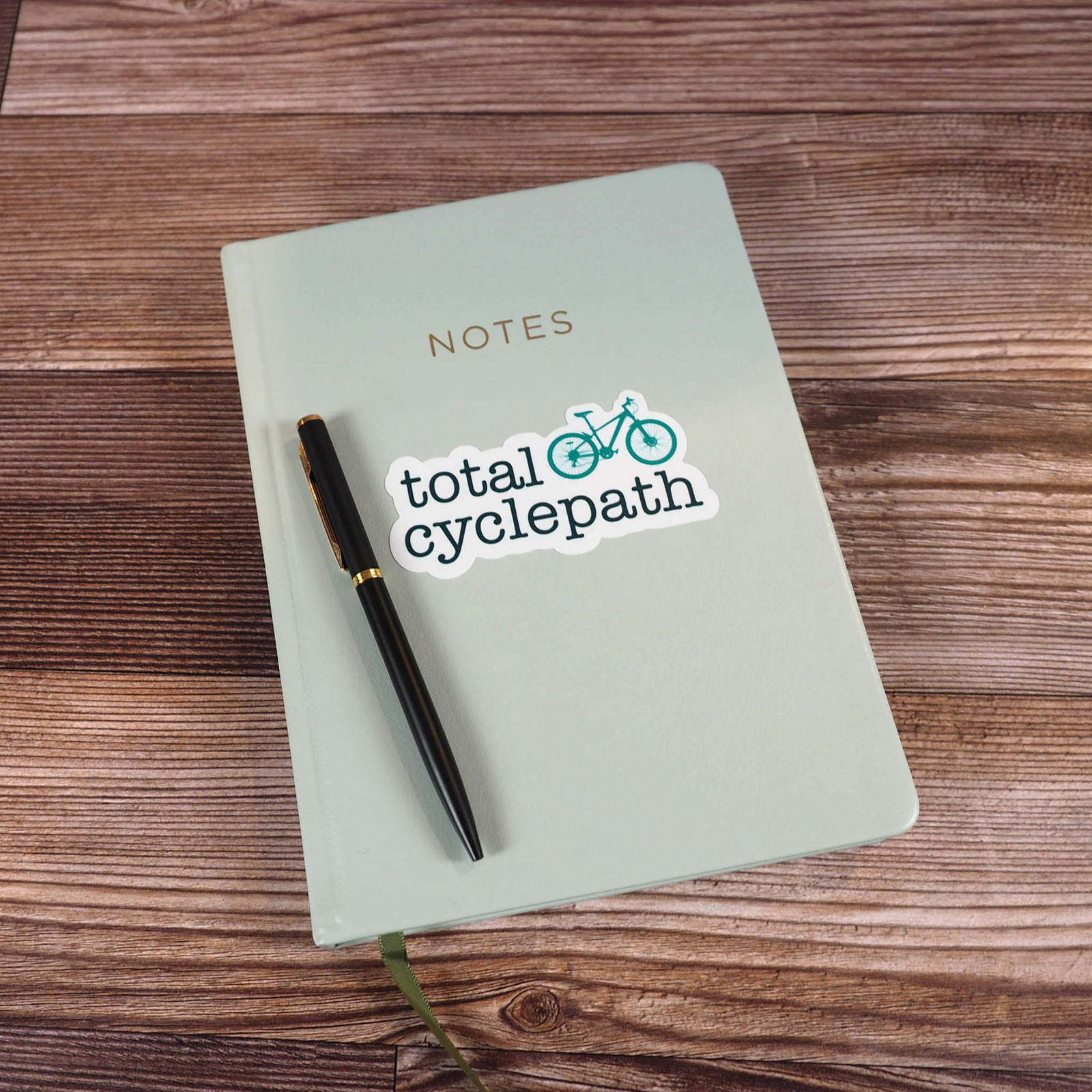 Total Cyclepath Biking Sticker – Bike Decal for Laptop & Water Bottle