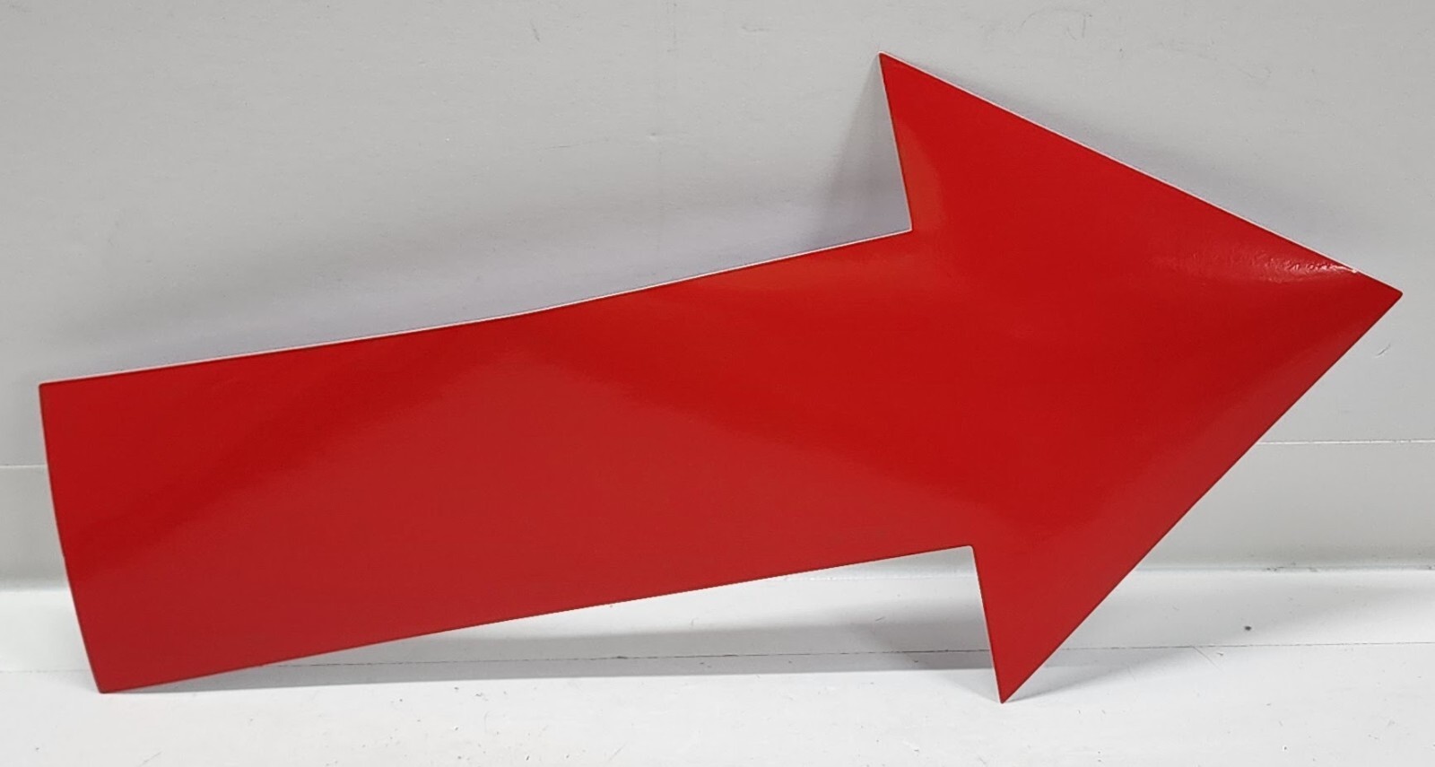 RED Arrow Sticker Directional Decals (x5) 12×6 Marking Removable Adhesive Decal