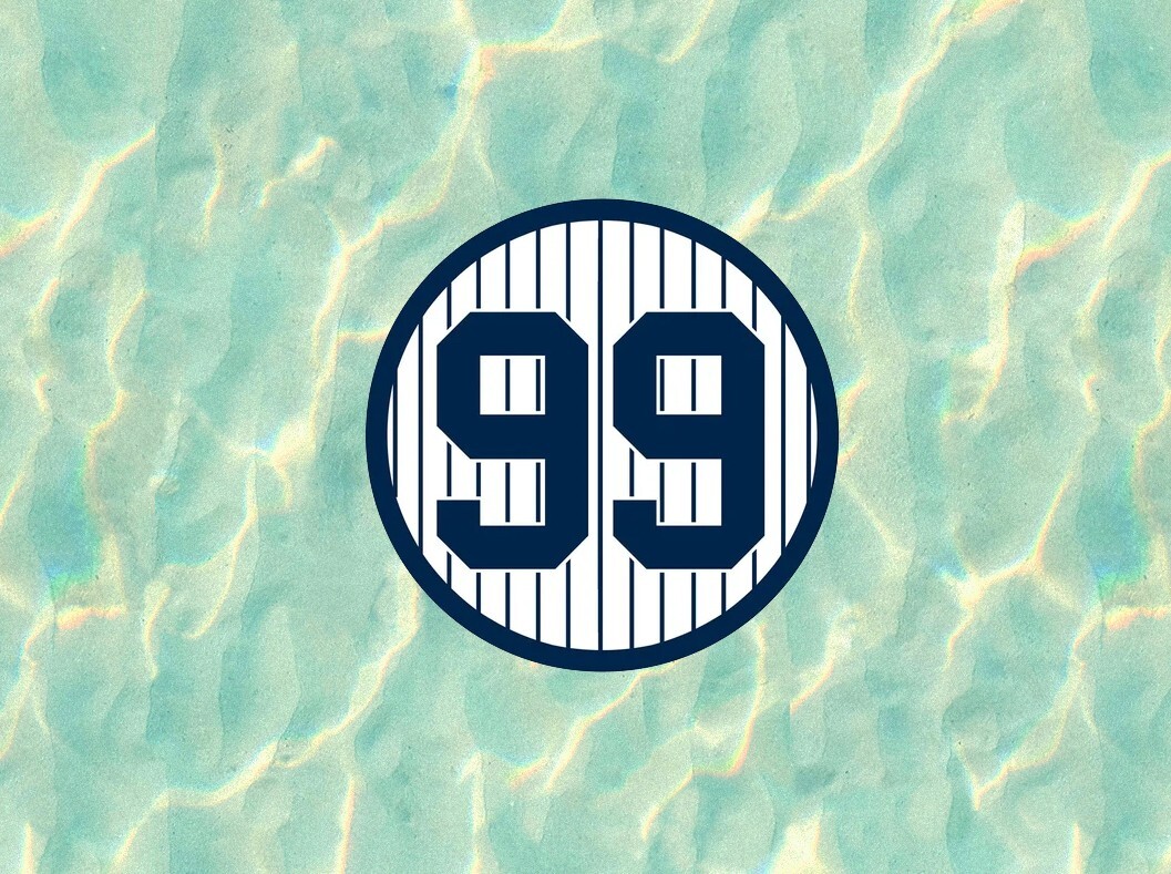 Yankees Aaron Judge 99 100% waterproof vinyl sticker – several sizes