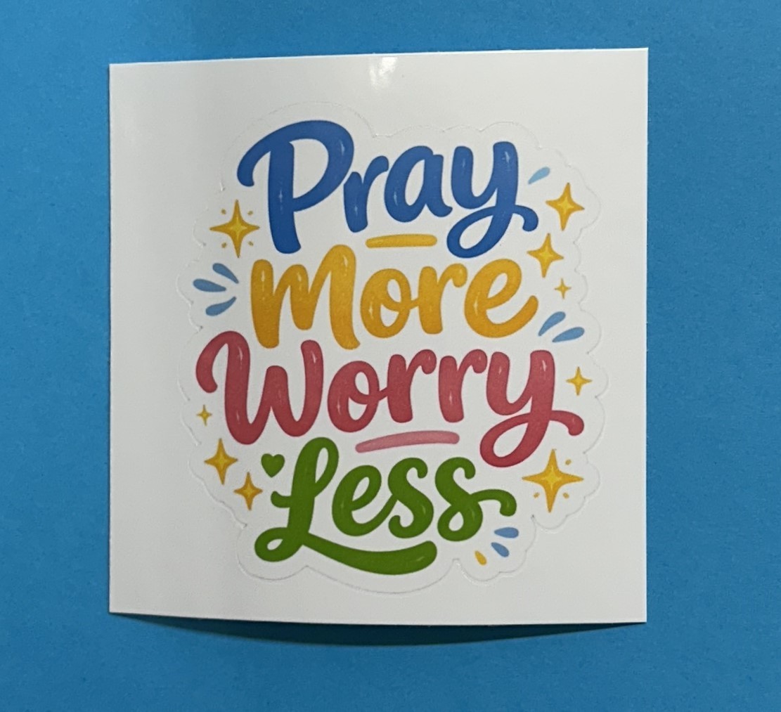 12 Pc Christian Faith Vinyl Sticker Pack