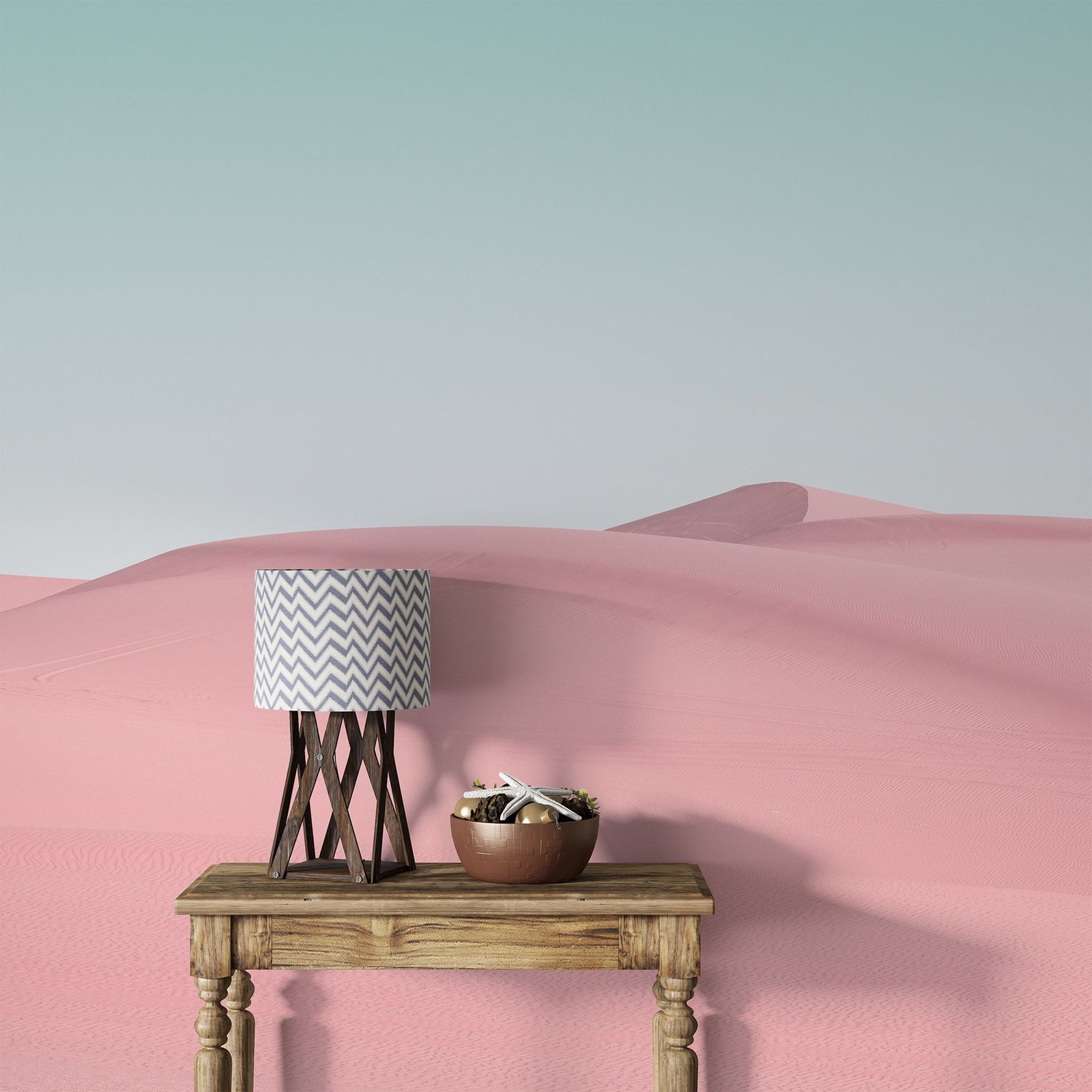 Sand Dunes in Southern California Landscape Wall Mural. Peel and Stick Wallpaper