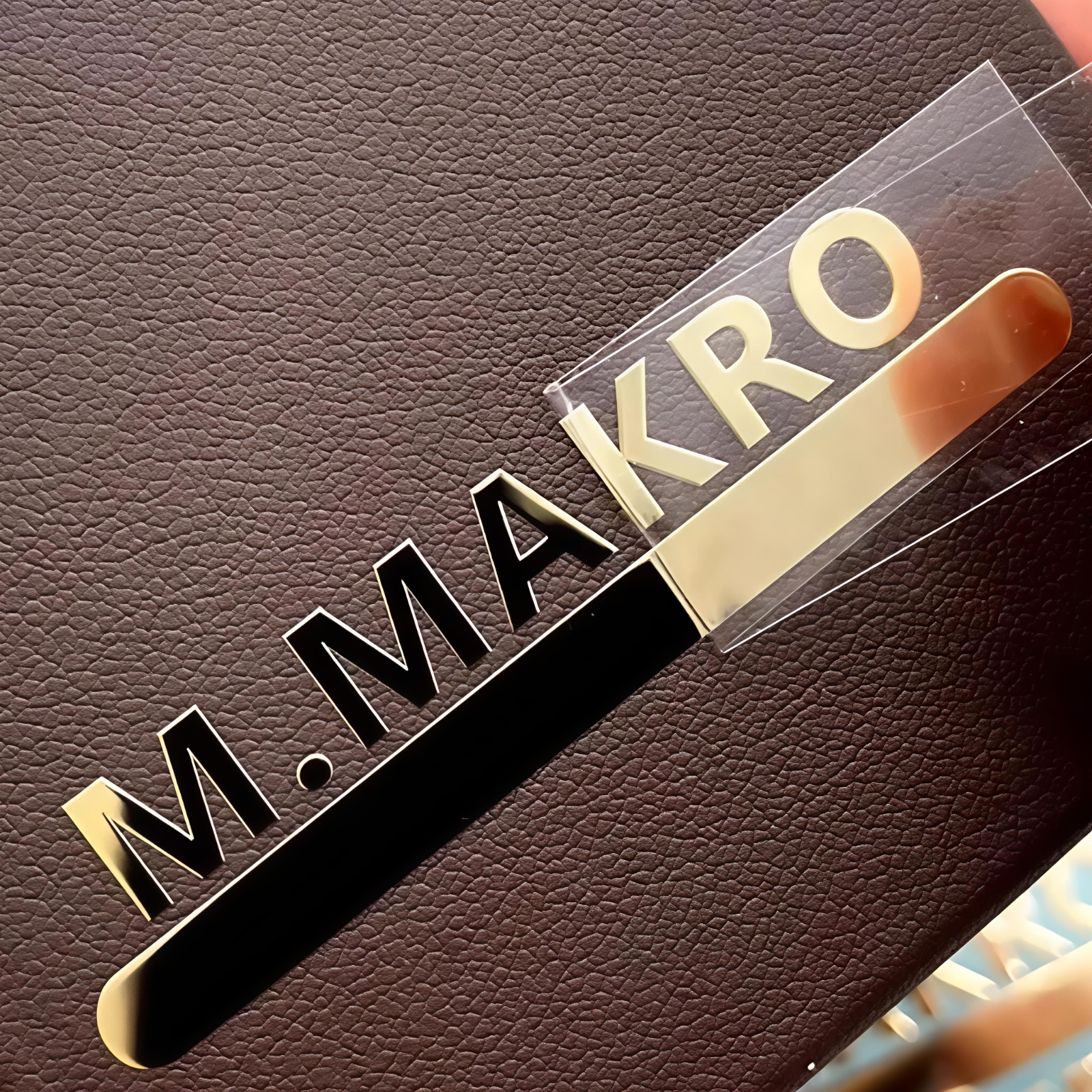 Custom Nickel Metal Transfer Sticker 3D Business Logo Branding Label Waterproof