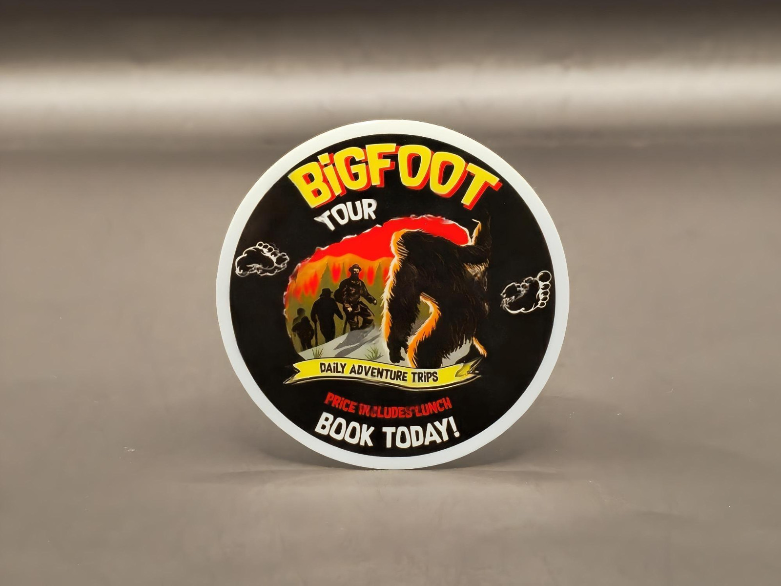 Bigfoot Stickers Sasquatch Vinyl Decals Cryptids Cryptozoology Yeti Believe Art
