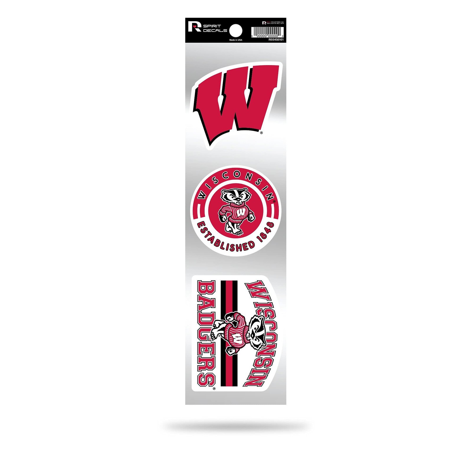 Retro Sports Team Decals Set of 3 Peel and Stick Indoor Outdoor Decor