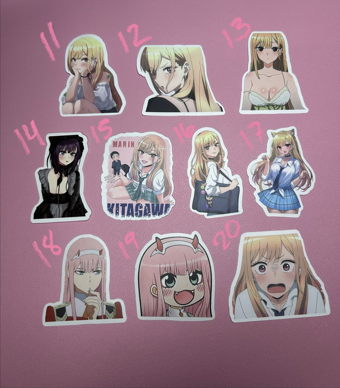 Zero Two And My dress Up Darling Stickers – 4