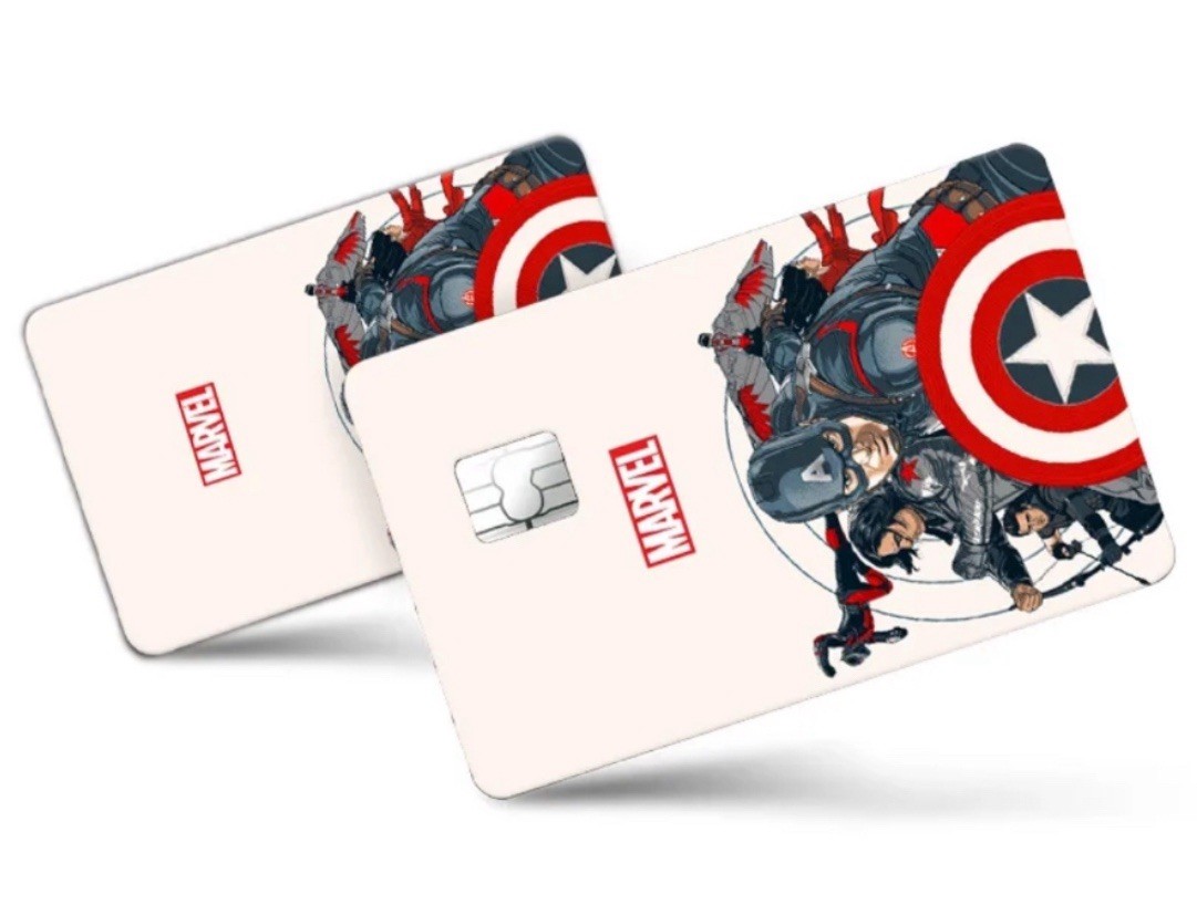 Credit Card Skin Sticker (captain America)