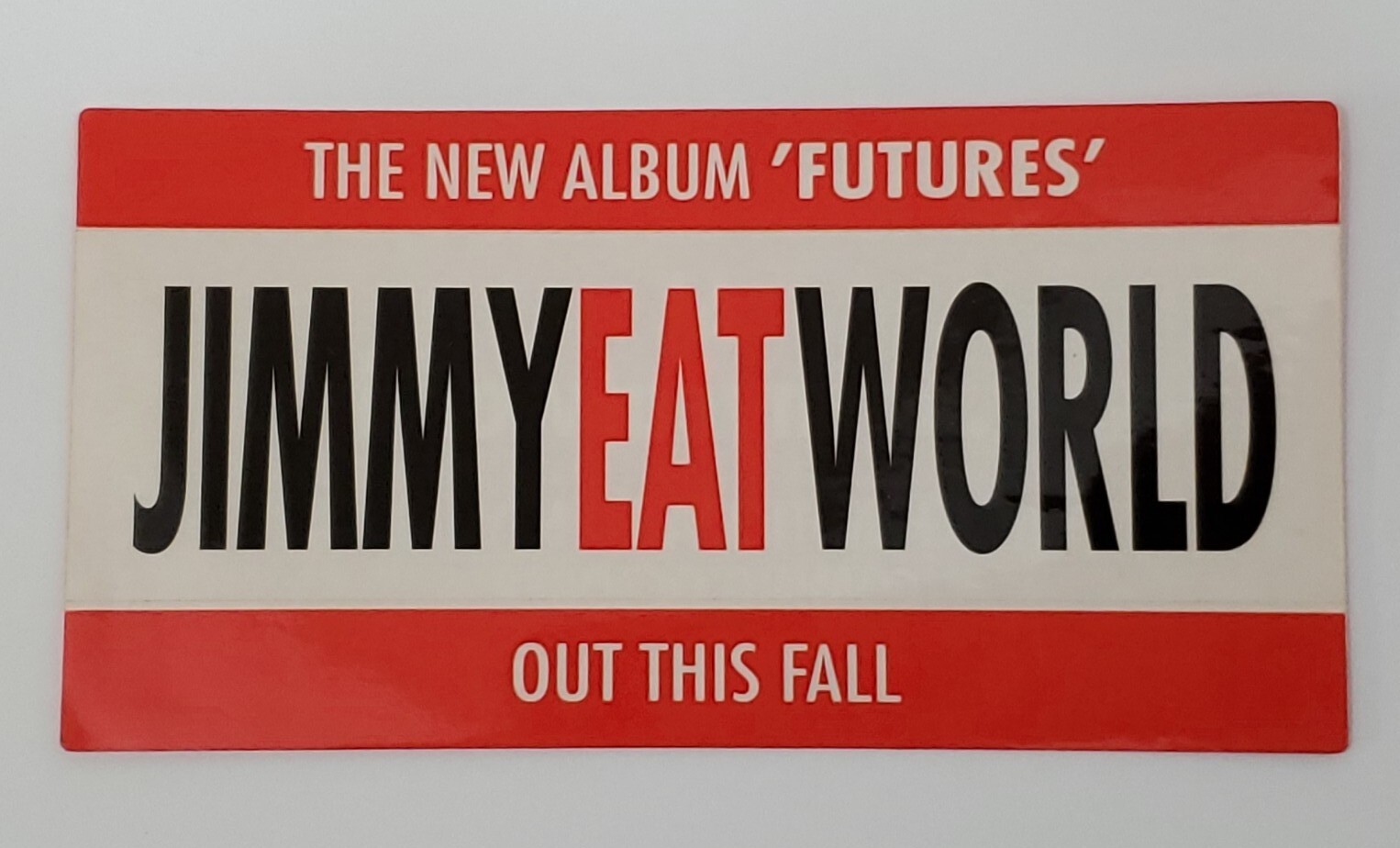 Jimmy Eat World – 2004 Promo Sticker