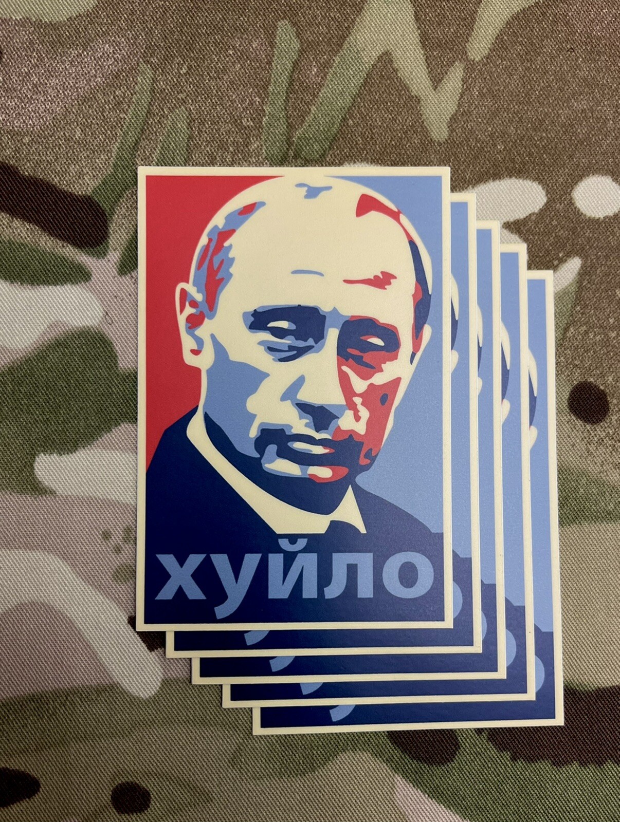 Putin Khuylo Sticker Set Huylo D*ckhead Slava Ukraini FCK PTN СБУ SBU Ukraine
