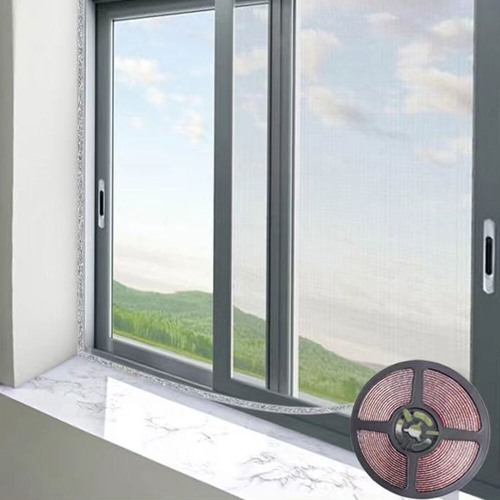 0.3"x19ft Ceramic Tile Gap Tape Self-adhesive Floor Wall Stickers Mildewproof