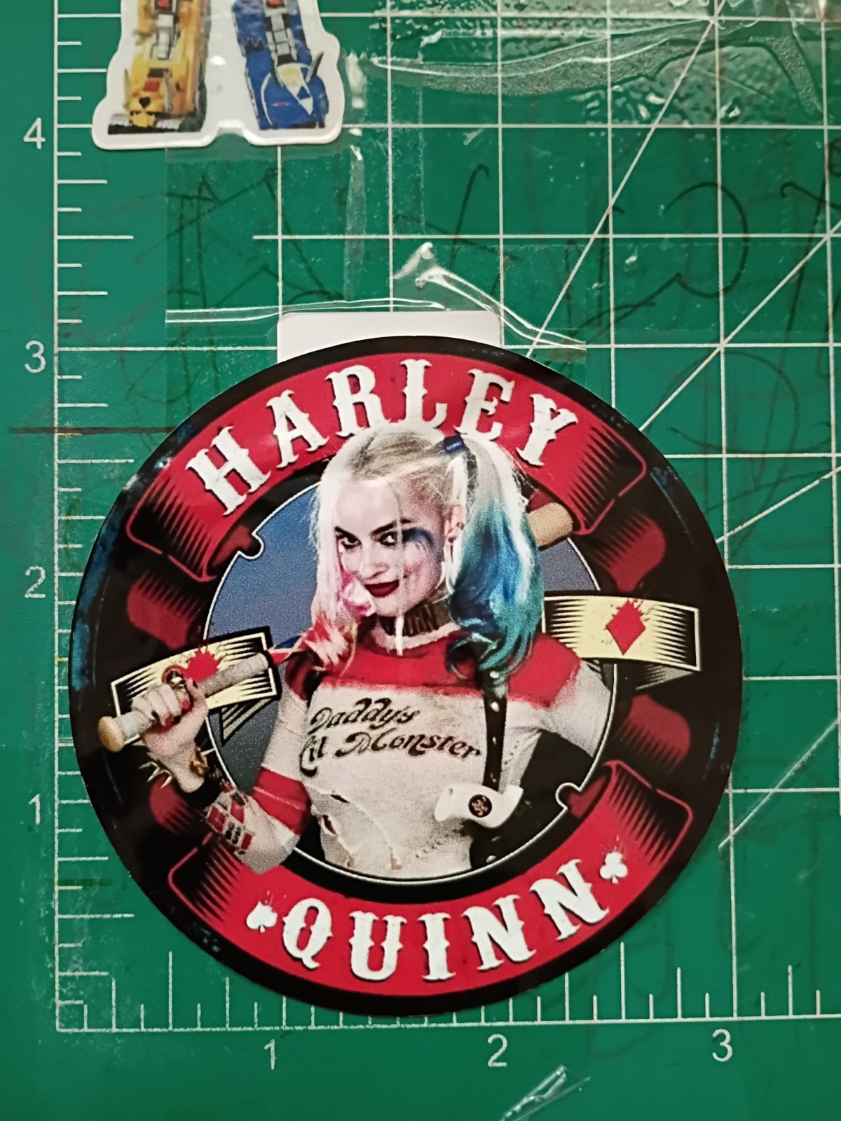 BATMANS: HARLEY QUINN STICKER X VYNIL HIGH GLOSS DIECUT STICKER 3X3 INCHES…
