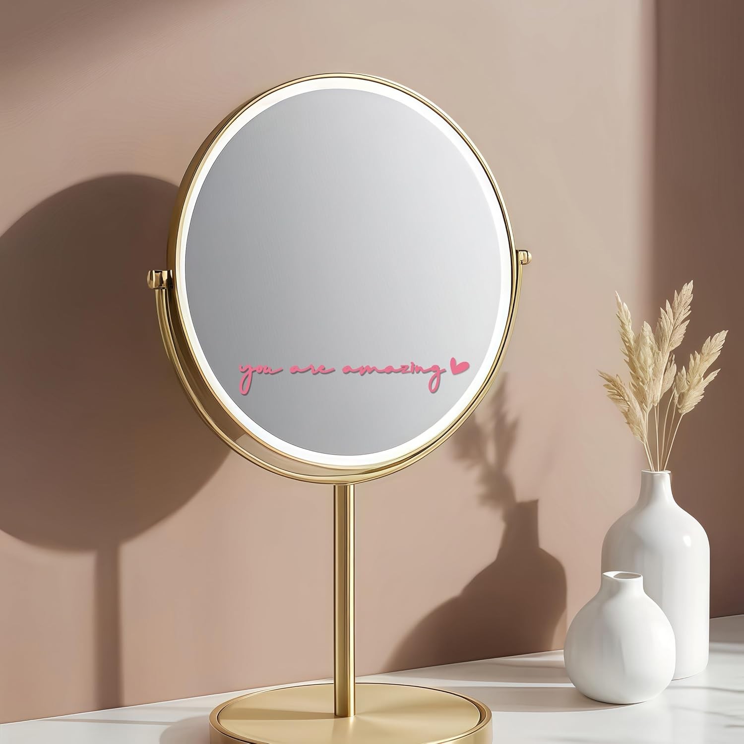 4 x You Are Amazing Rearview Mirror Decal,Car Decal For Women,Rear View Mirror S