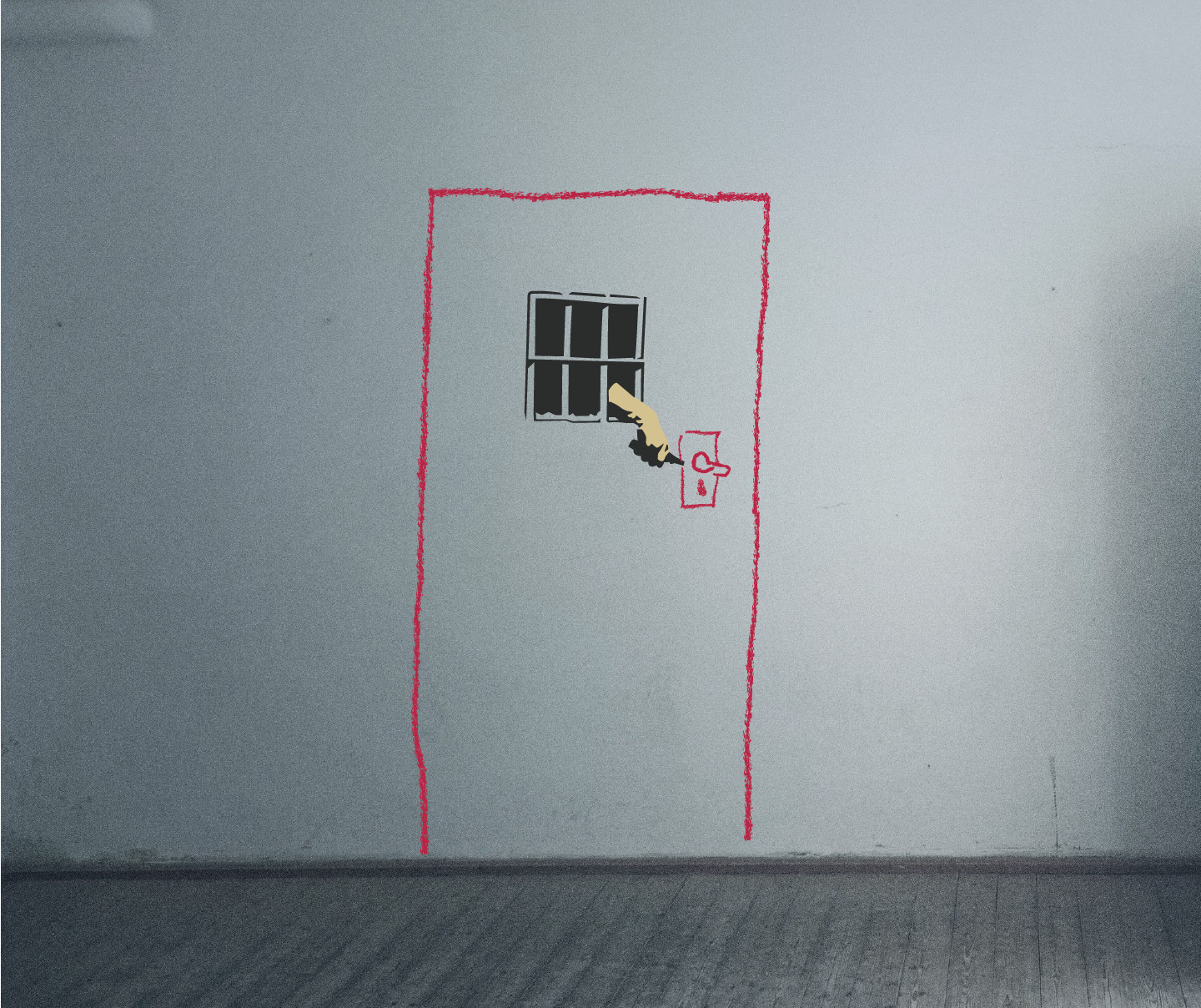 Banksy Iconic Street Art Graffiti Home Vinyl Wall Decal | Removable Home Sticker