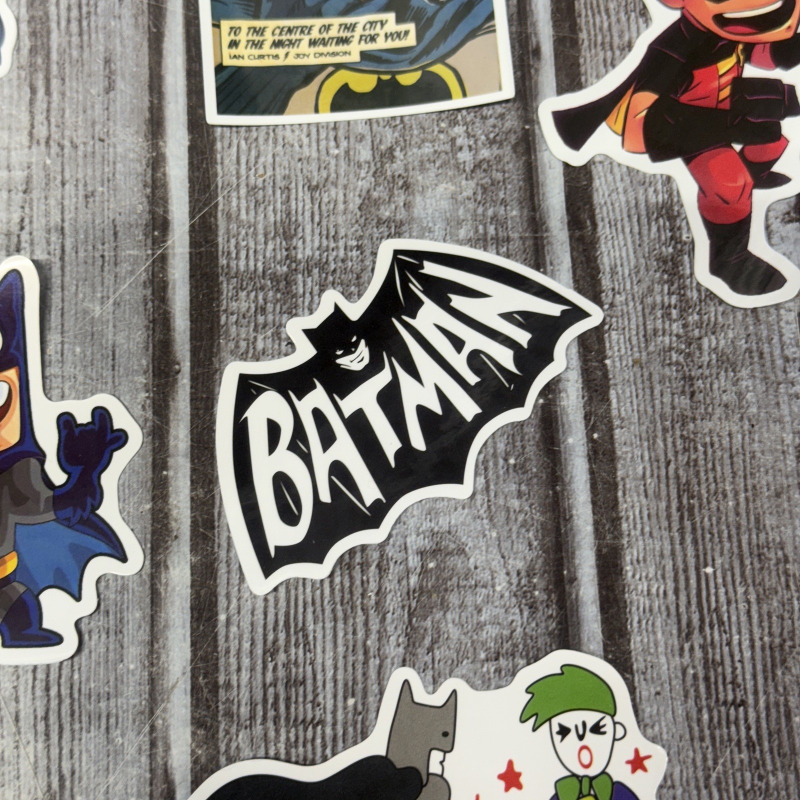 Batman Sticker Lot Of 18 Joker Harley Quinn Robin Water Bottle Laptop Fun DC Art