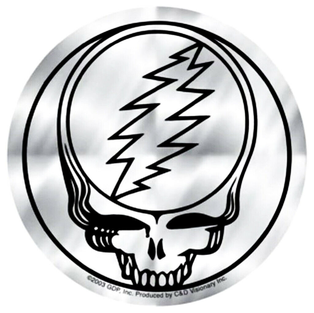 Grateful Dead Chrome Colored SYF Sticker Decal