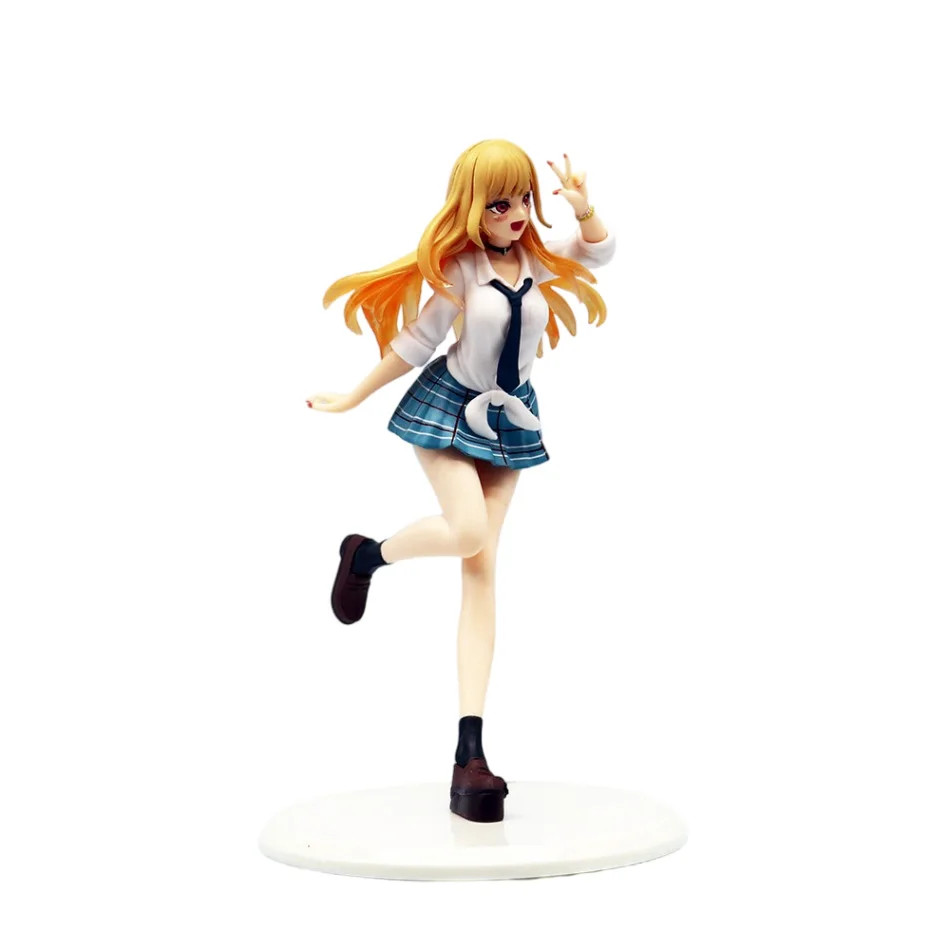 18cm My Dress-Up Anime Figure Black Maid Outfit Kitagawa Marin Action Model Toy