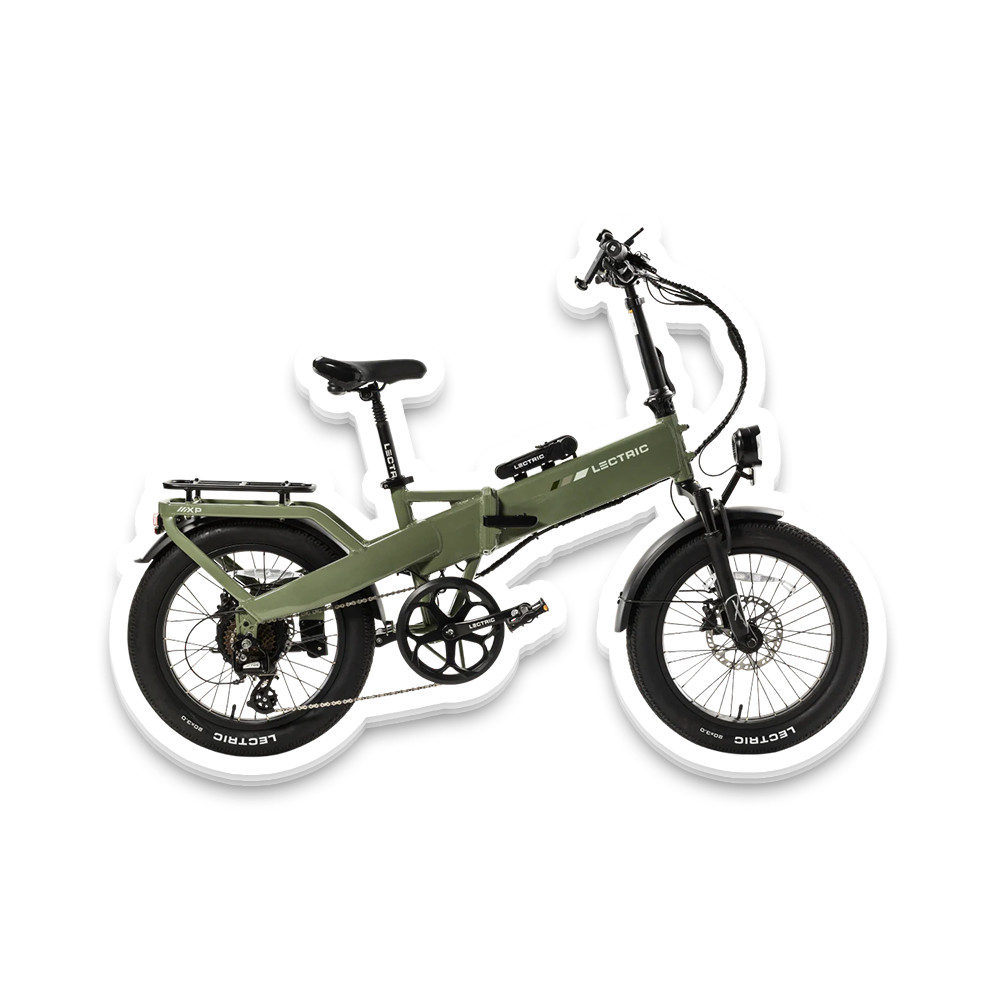 Lectric E-Bike XP4 Sticker 4 Inch Vinyl Waterproof Decal Bike Riding Sports