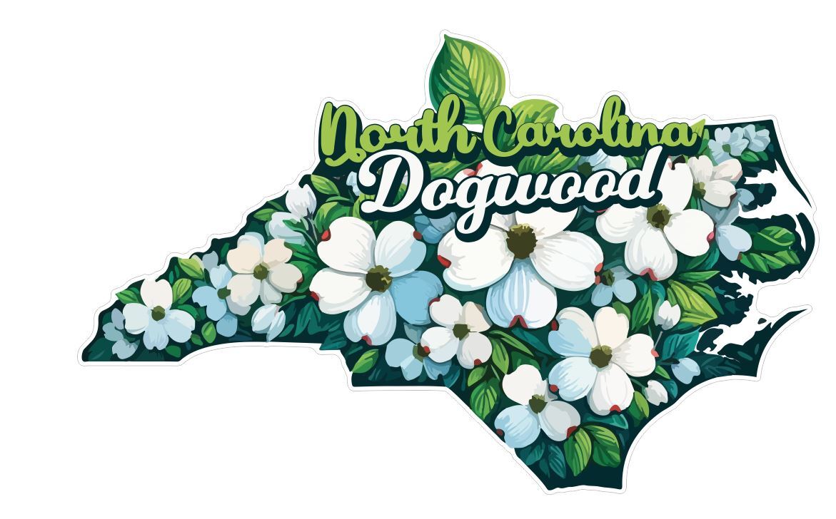 North Carolina Sticker Stickers A309