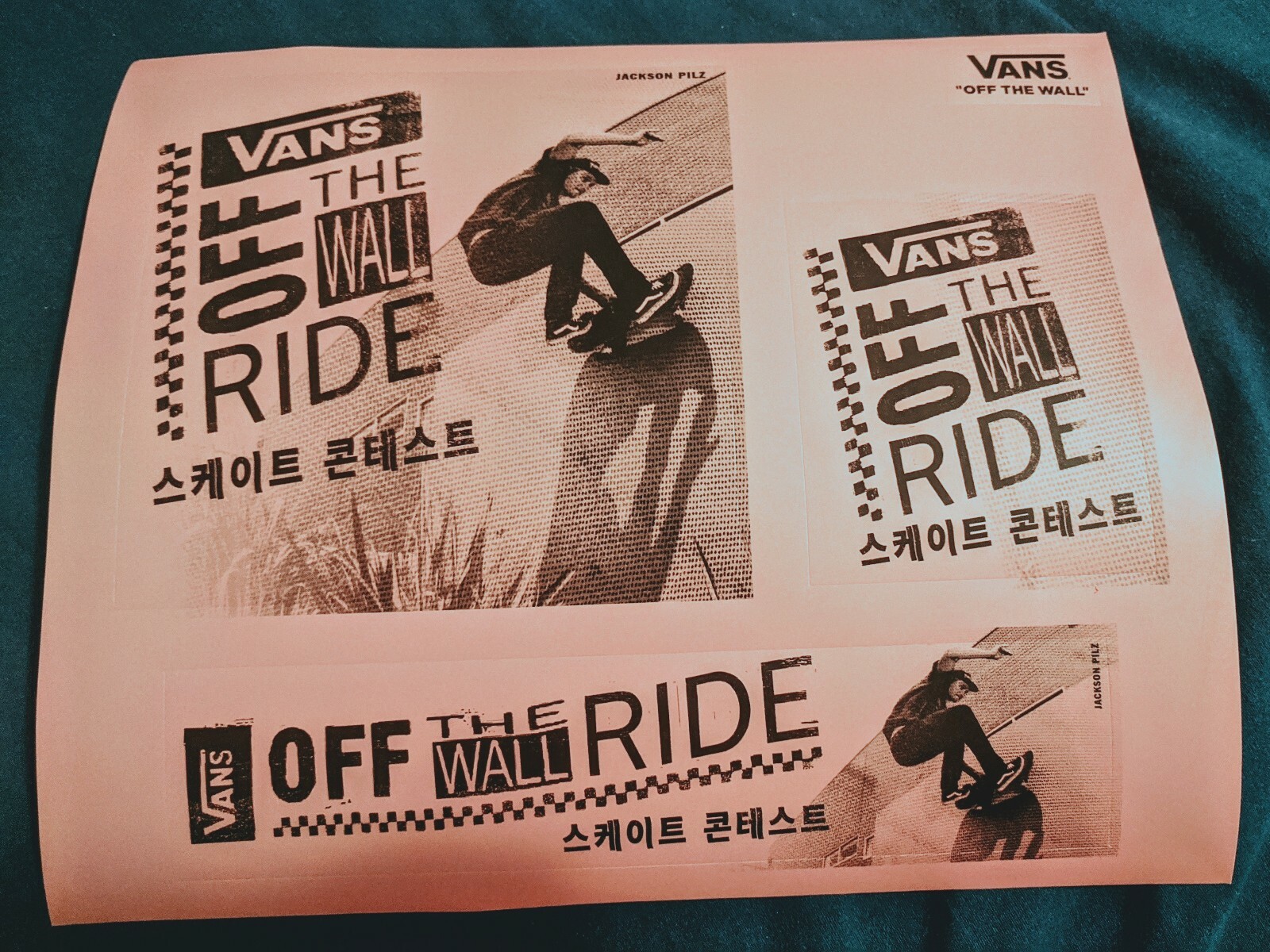 Lmtd Edition VANS OF THE WALL Seoul Sticker Set Collectable New House of Vans