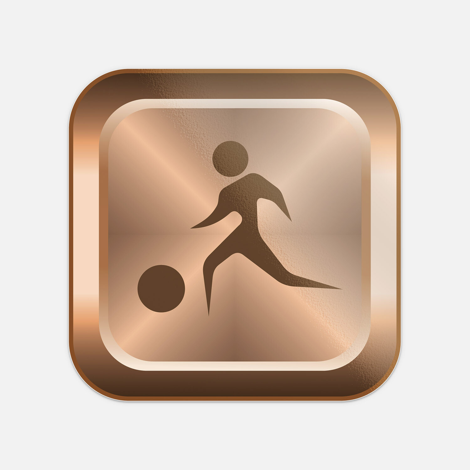 Soccer Football Sport Sign Emblem Vinyl Sticker Decal