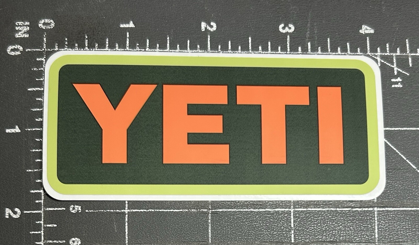 YETI Brand Logo Sticker Decal Utah Outdoor Coolers Gear Insulated Bags Drinkware