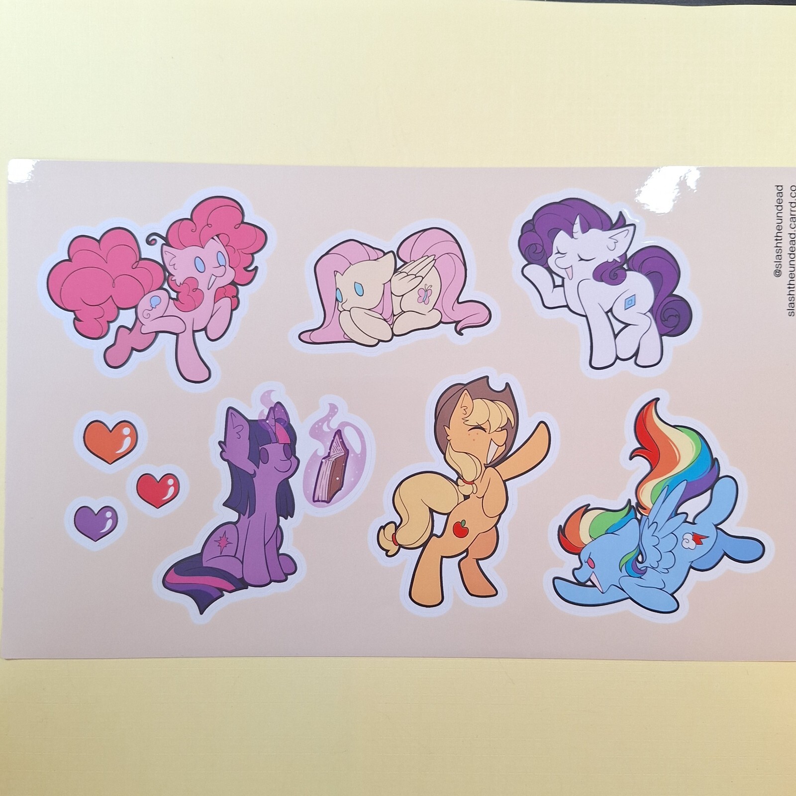 My Little Pony Cute Laptop STICKER BUNDLE Waterproof Vinyl Decal Sticker Sheet