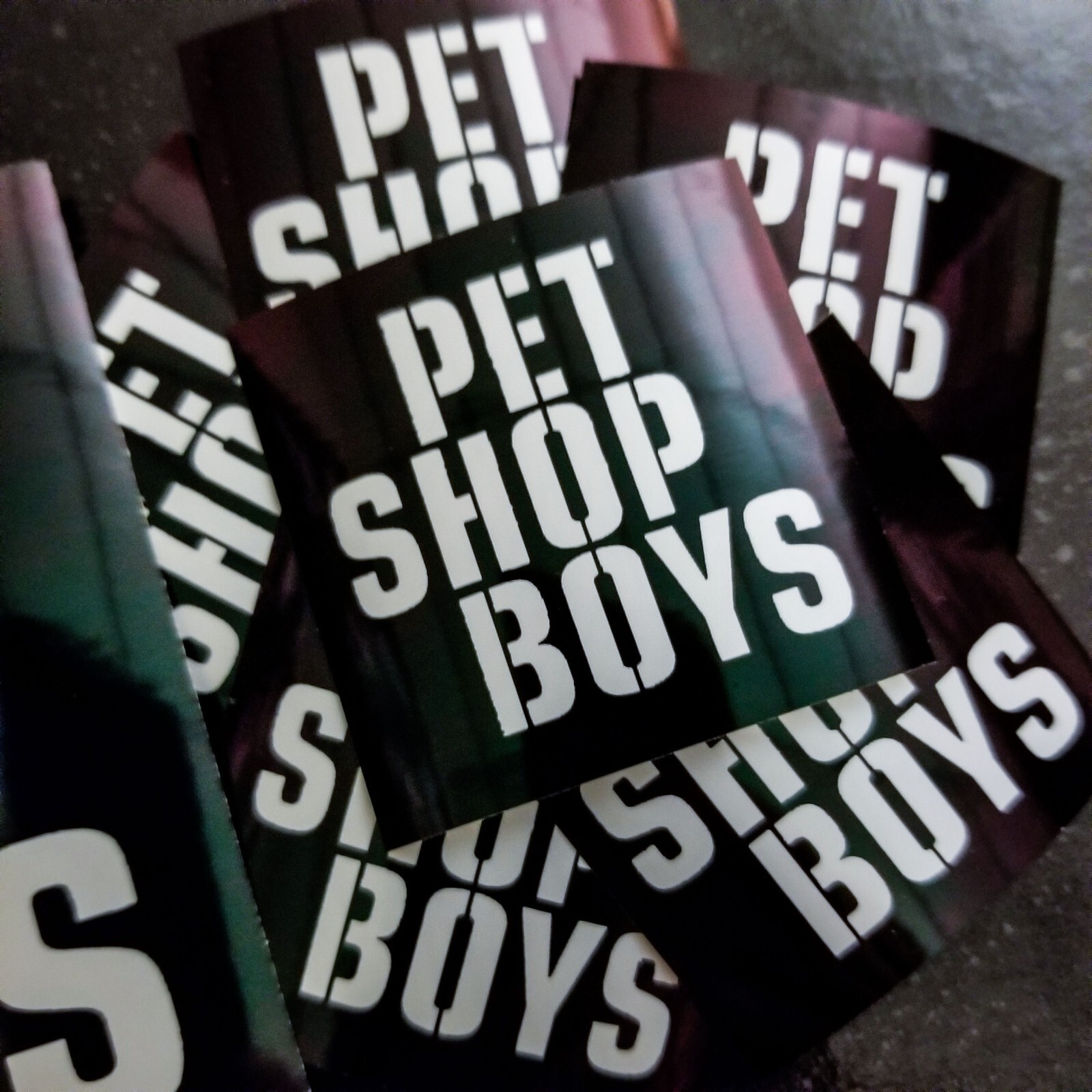 🦇 Pet Shop Boys 4 x 4" Waterproof Vinyl Sticker [💪 HQ Durability] Erasure Goth