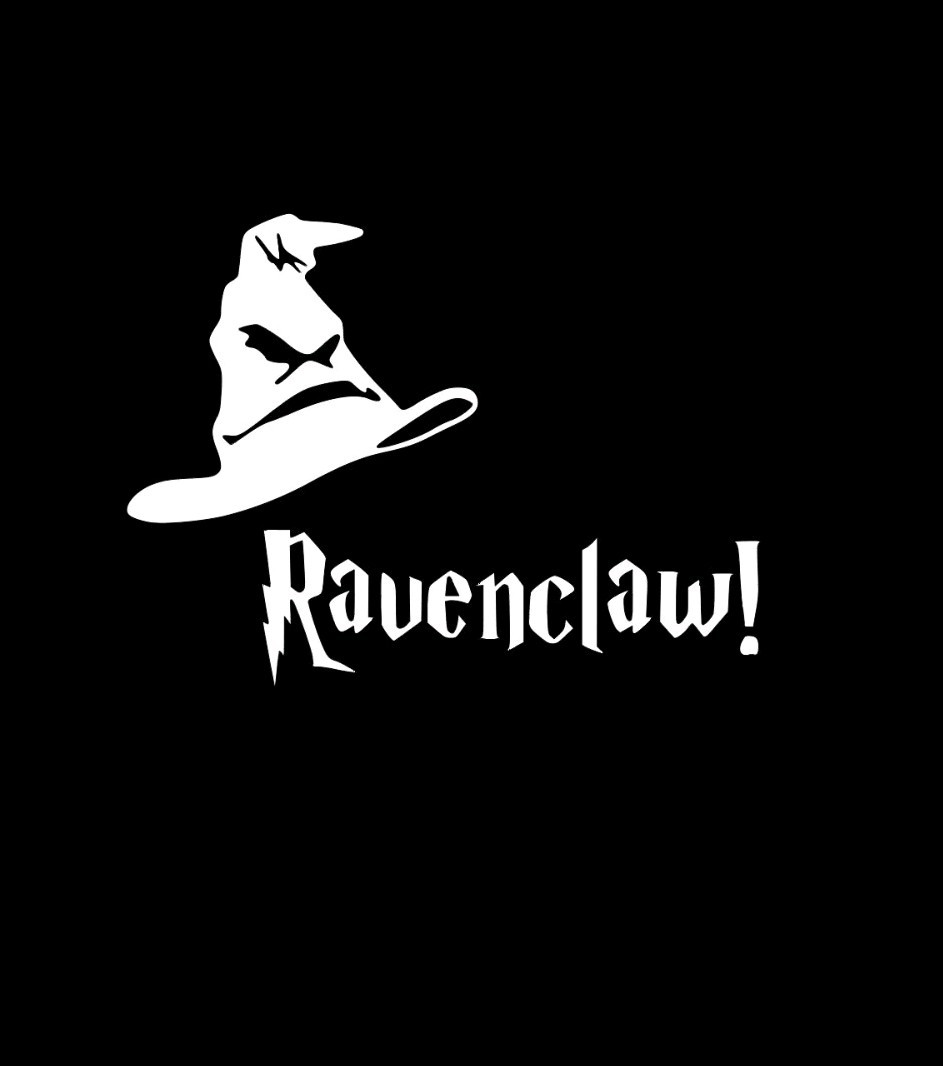 Harry Potter Sticker Hogwarts Ravenclaw Vinyl Decal Sticker Gift Laptop 6×4.5!