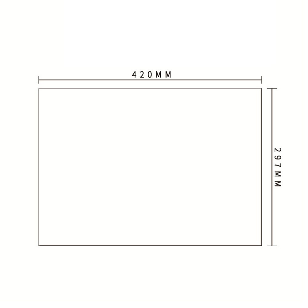 Flexible Magnetic Whiteboard for Fridge or Office Reusable and Trimable