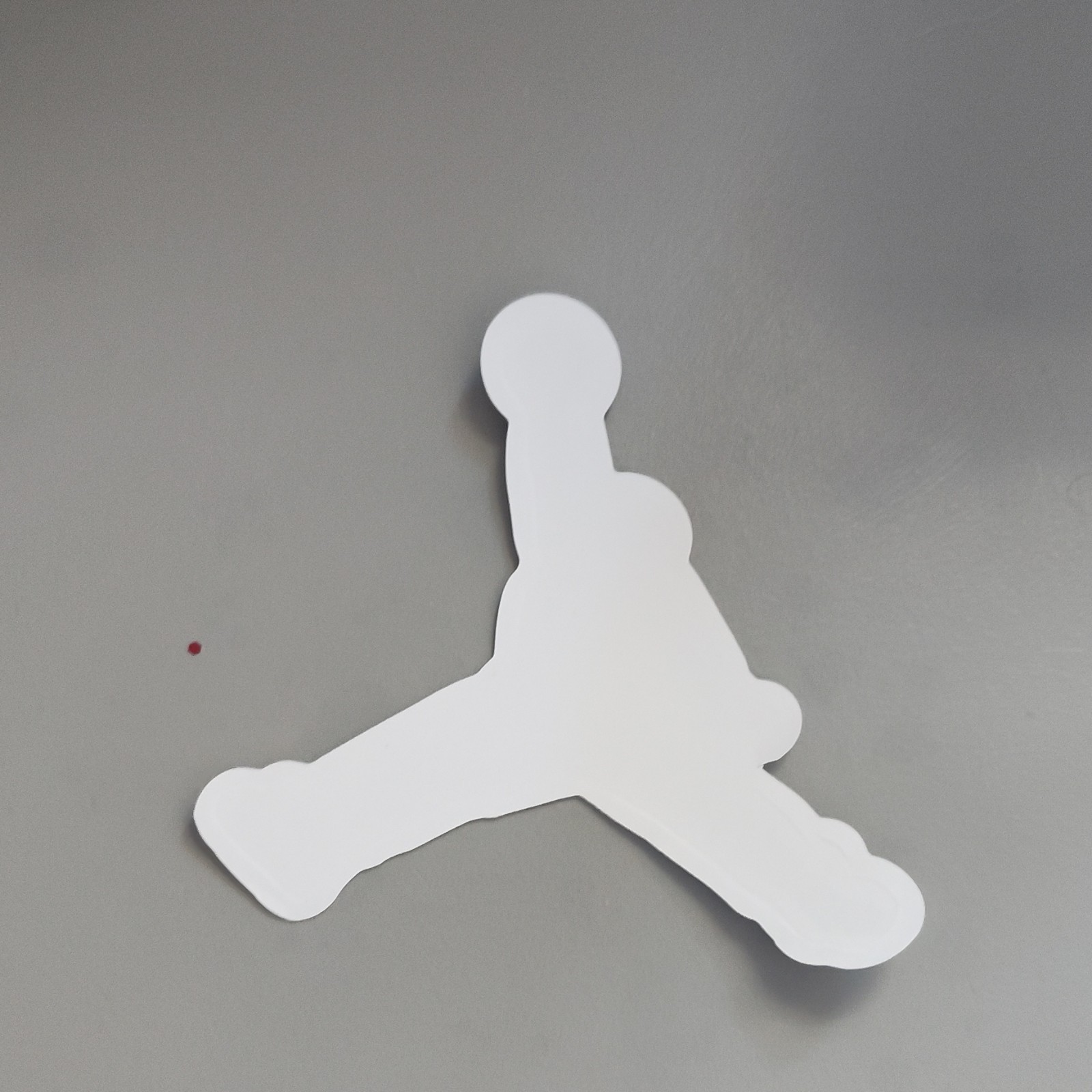 Jordan Gold Air Jordan Basketball Silhouette Vinyl Sticker for Wall Car Window