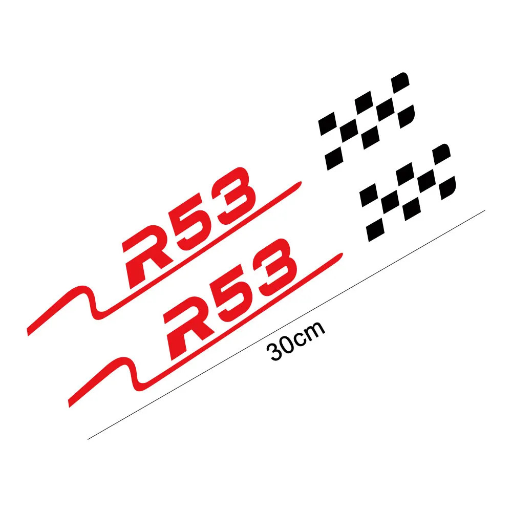 Body & Door Waistline Sticker for Mini Cooper (R50–R61, F54–F60) | 2-Piece Vinyl