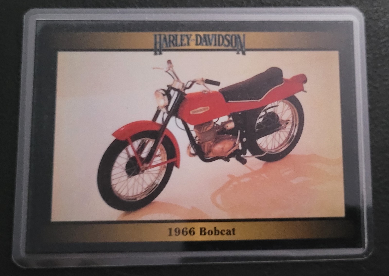 Vintage Harley-Davidson Collectible Card Fridge/Locker/Cabinet Laminated Magnets